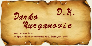 Darko Murganović vizit kartica
